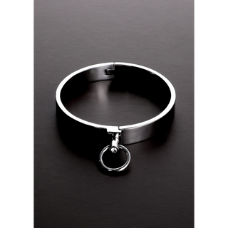 Låsande Halsband Stål O-ring - Storlek 44