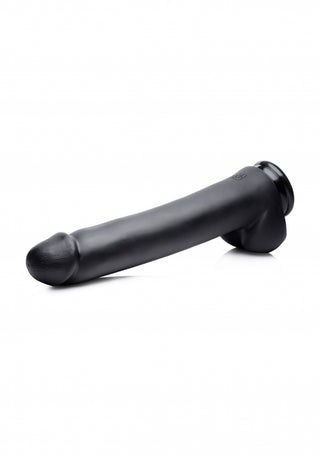Realistisk Dildo med Sugpropp - Svart