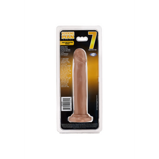 Realistisk Dildo 18cm Sugpropp PVC - Kroppssäker
