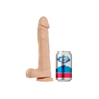 Realistisk Dildo 23cm - Sugpropp & Detaljerad