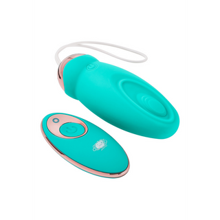 Trådlöst Ägg, Pulsation & Fjärrkontroll, Teal