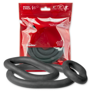 Cockring 2-pack Silikon - Justerbar Åtdragning