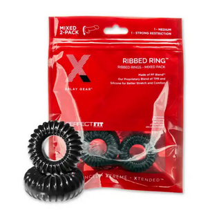 Cockring Set - Premium Stretch Ribbad Slim Ring: Premium Stretch Ribbad Slim Ring
Cockring Set - Premium Stretch Ribbad Slim Ring: Stretch Ribbad Slim Cockring Set