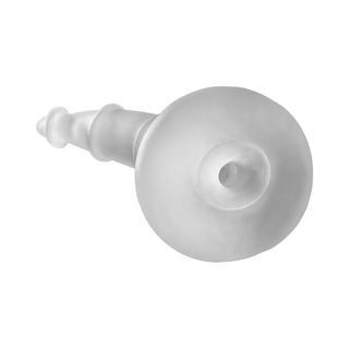 Analplugg Penishylsa Ihålig Förankrad 18 cm
Hålig Analplugg med Penishylsa, Förankrad, 18 cm